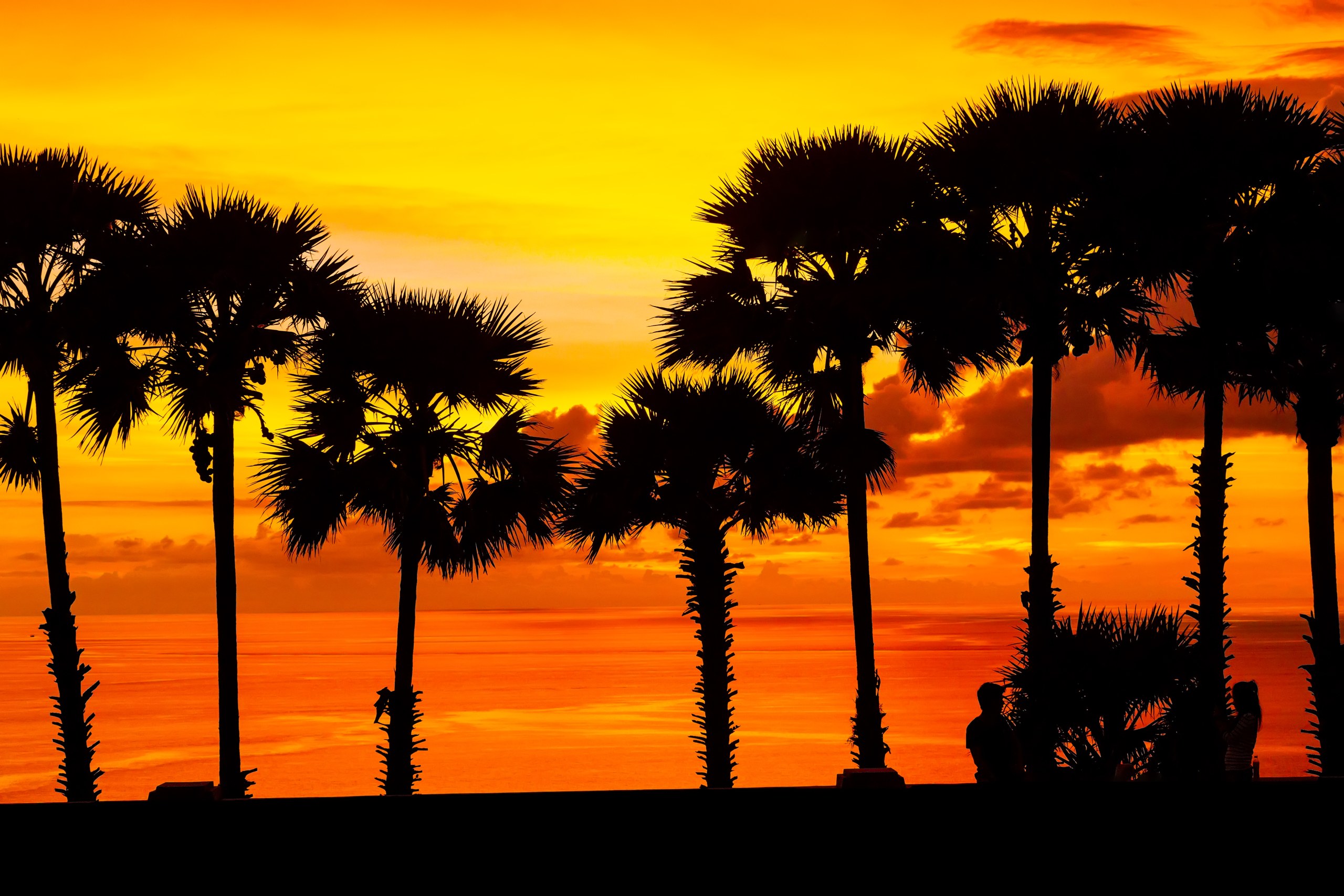 Phuket at sunset